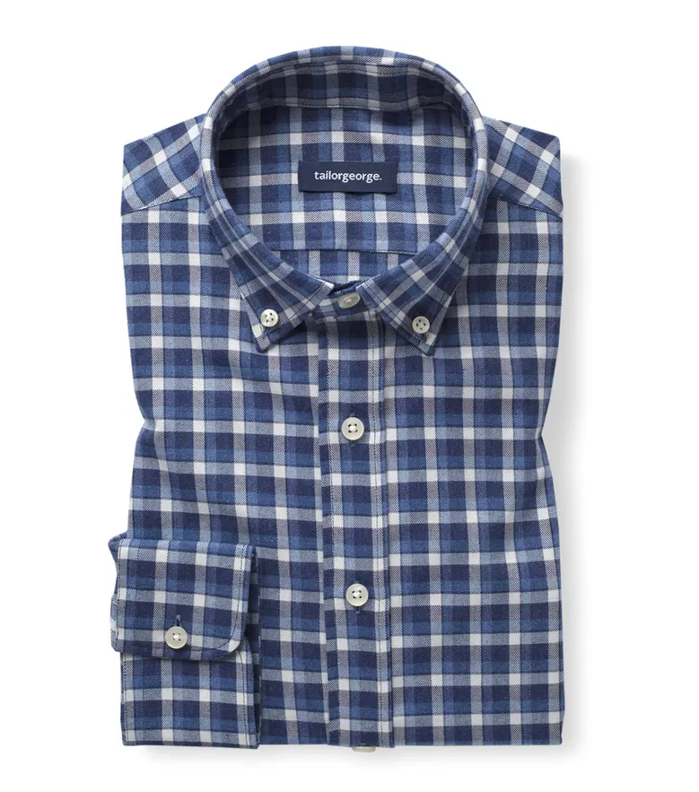 Camicia Thomas Mason Anti-Piega