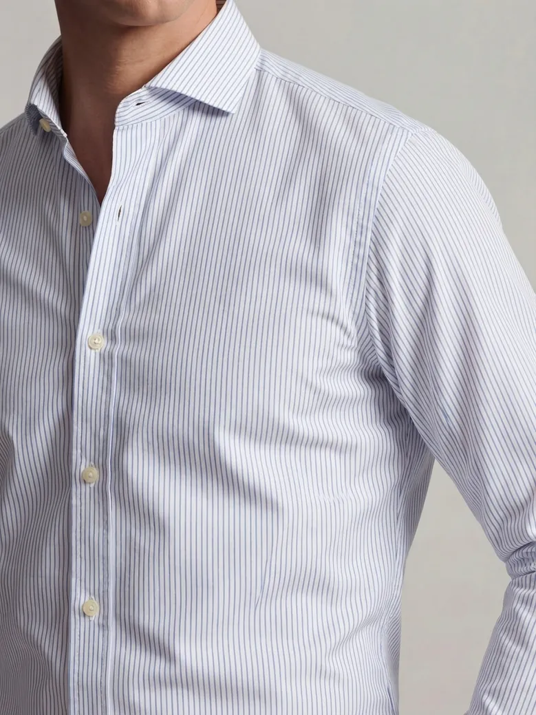 Camicia in popeline facile da stirare