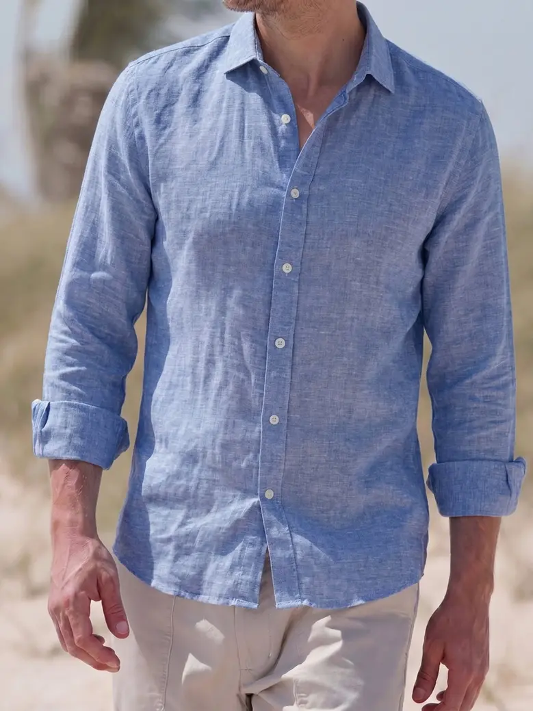 Camicia Thomas Mason Anti-Piega