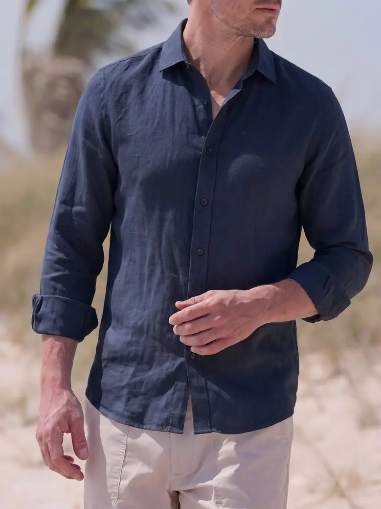 Camicia Thomas Mason Anti-Piega