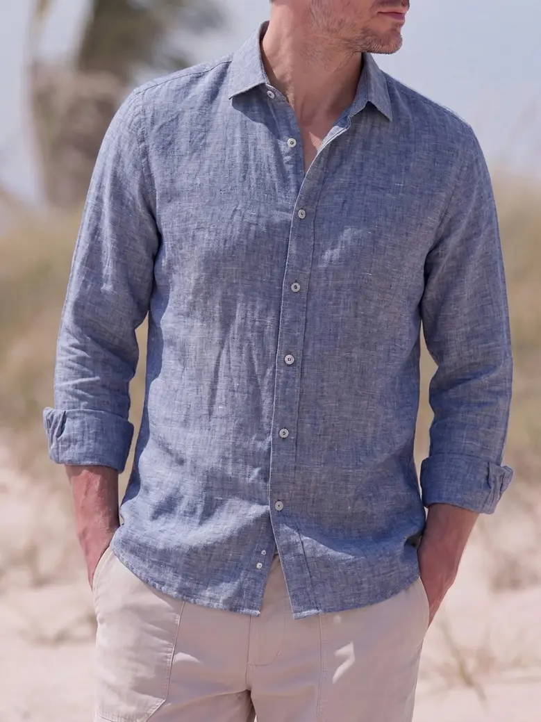Camicia Thomas Mason Anti-Piega