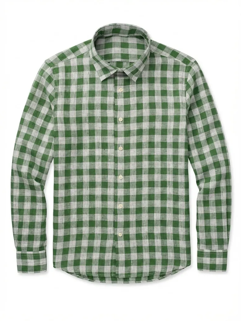 Camicia bianca in popeline facile da stirare