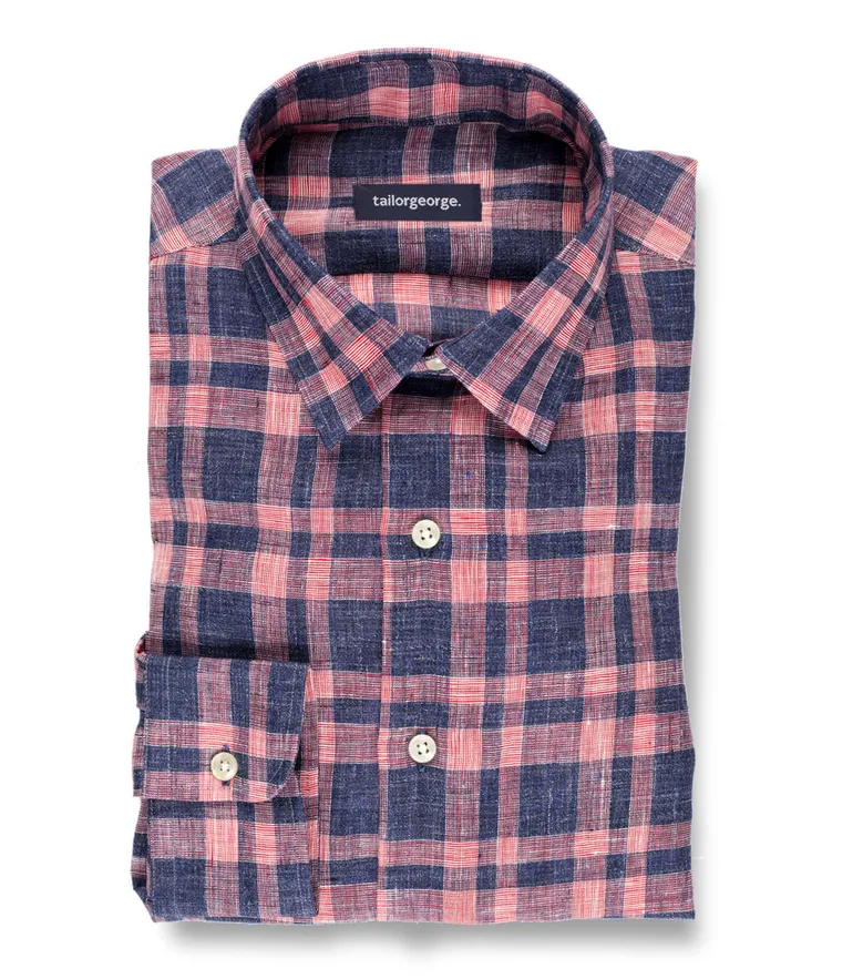Camicia Thomas Mason Anti-Piega