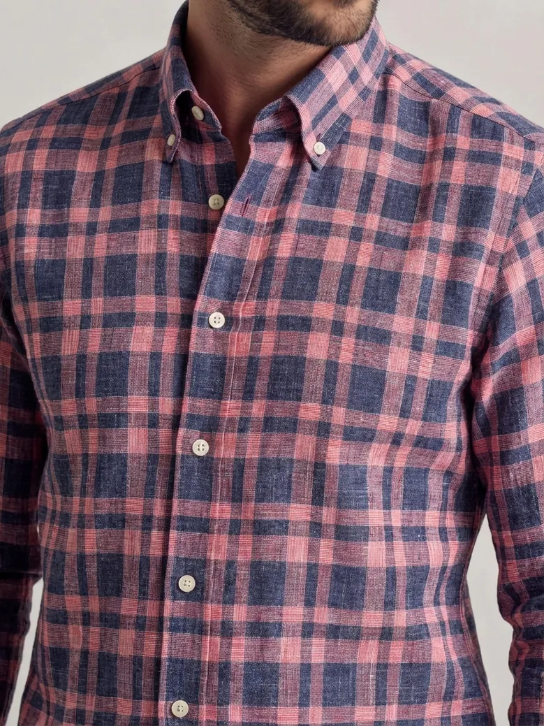 Camicia Thomas Mason Anti-Piega