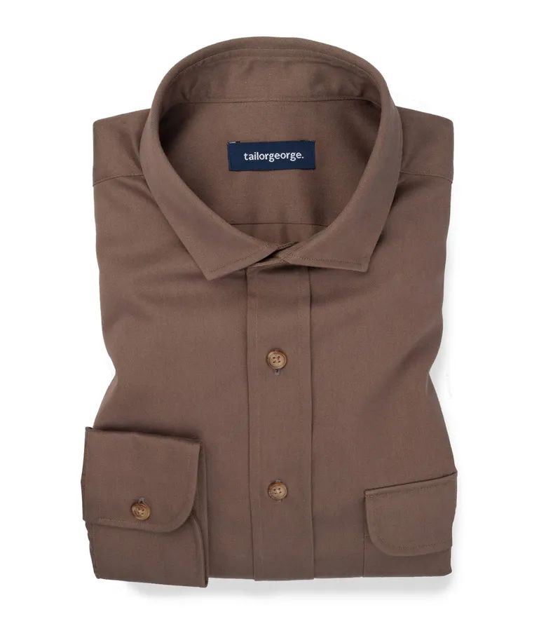 Camicia Thomas Mason Anti-Piega