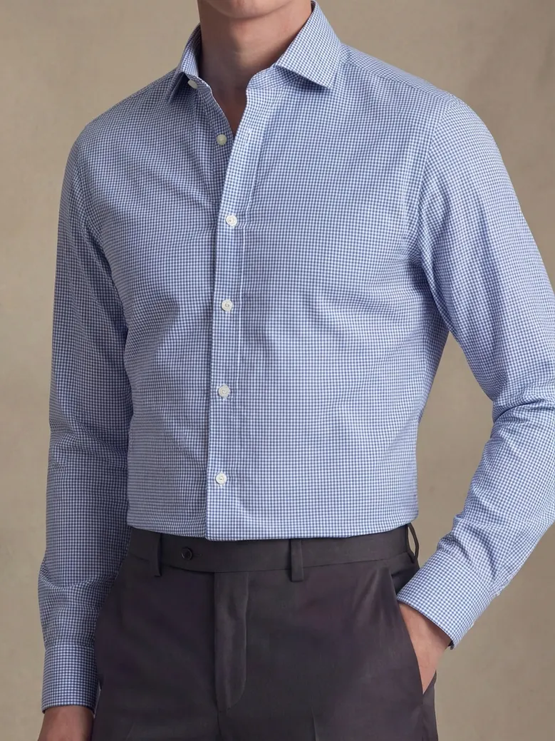 Camicia Thomas Mason Anti-Piega