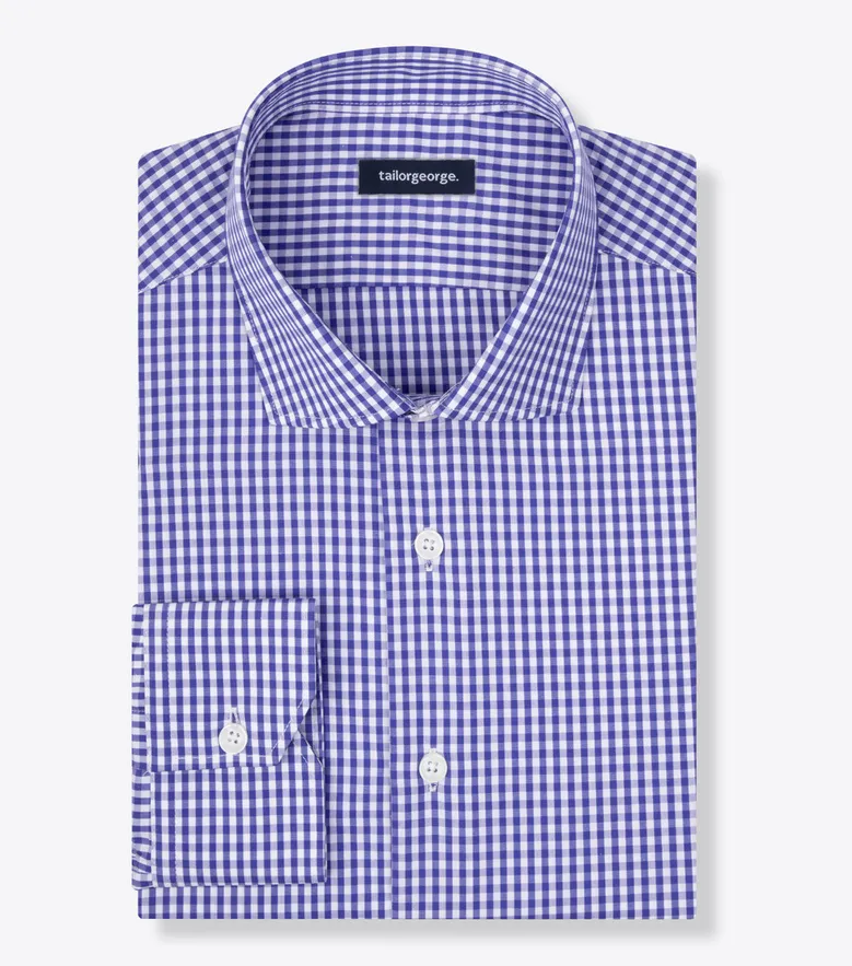 Camicia bianca in popeline facile da stirare