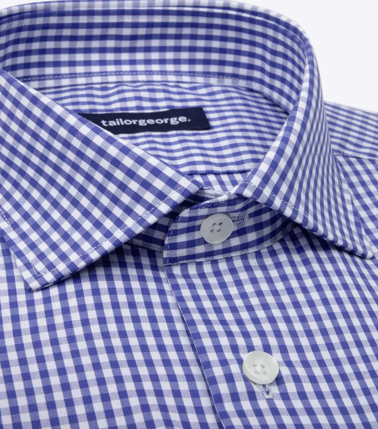 Camicia bianca in popeline facile da stirare