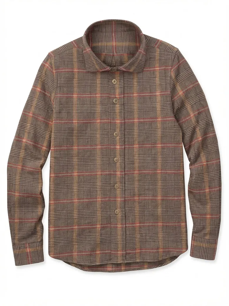 Camicia in popeline facile da stirare