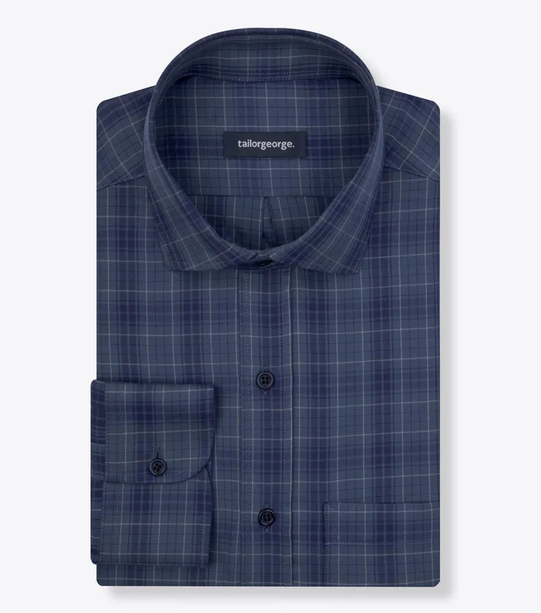 Camicia Thomas Mason Anti-Piega