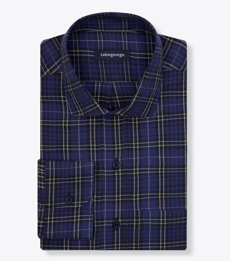 Camicia in popeline facile da stirare