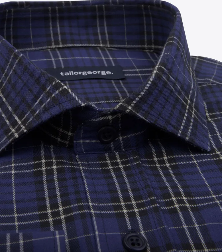 Camicia in popeline facile da stirare