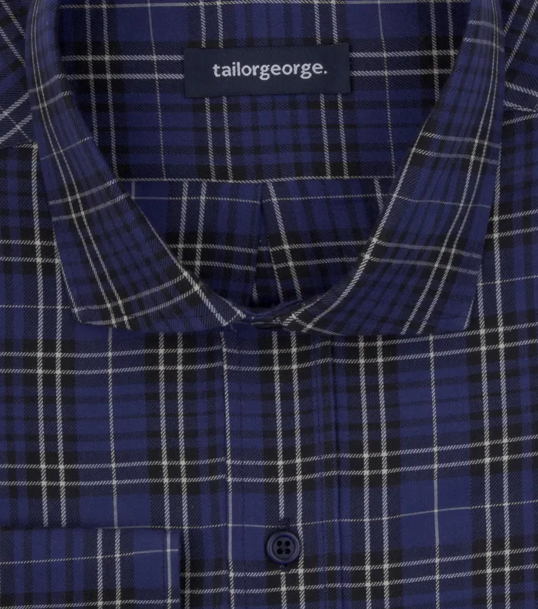 Camicia in popeline facile da stirare