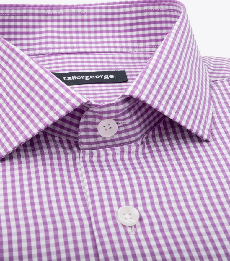 Camicia bianca in popeline facile da stirare