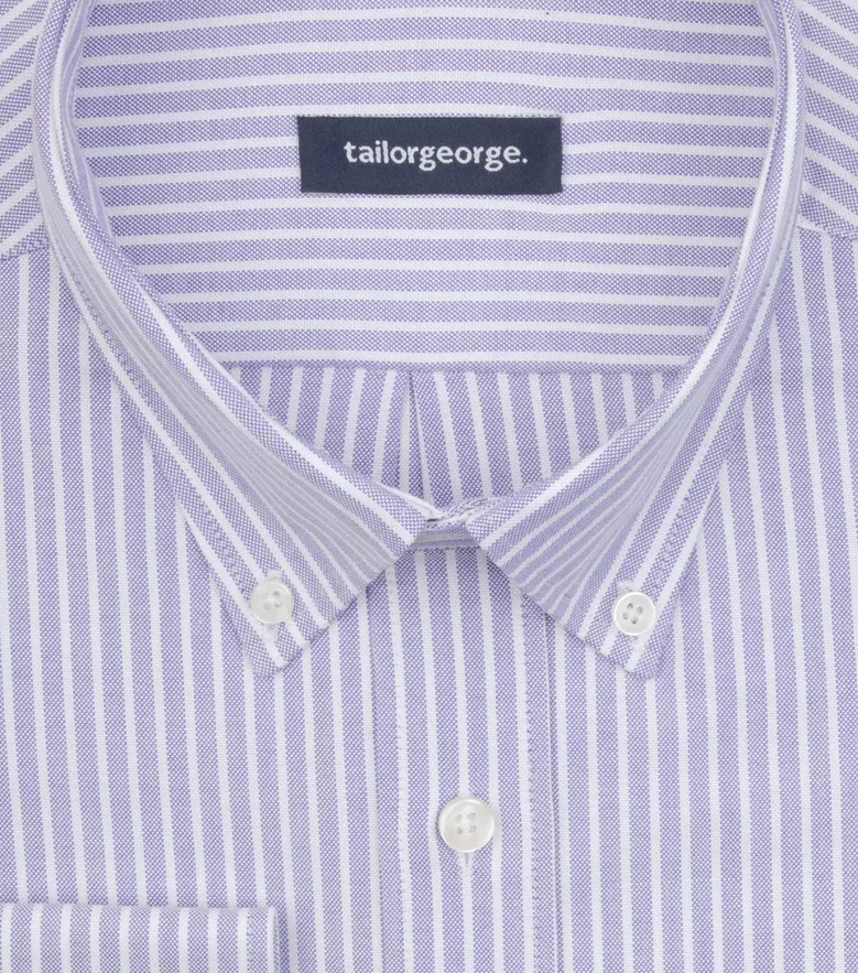 Camicia bianca in popeline facile da stirare