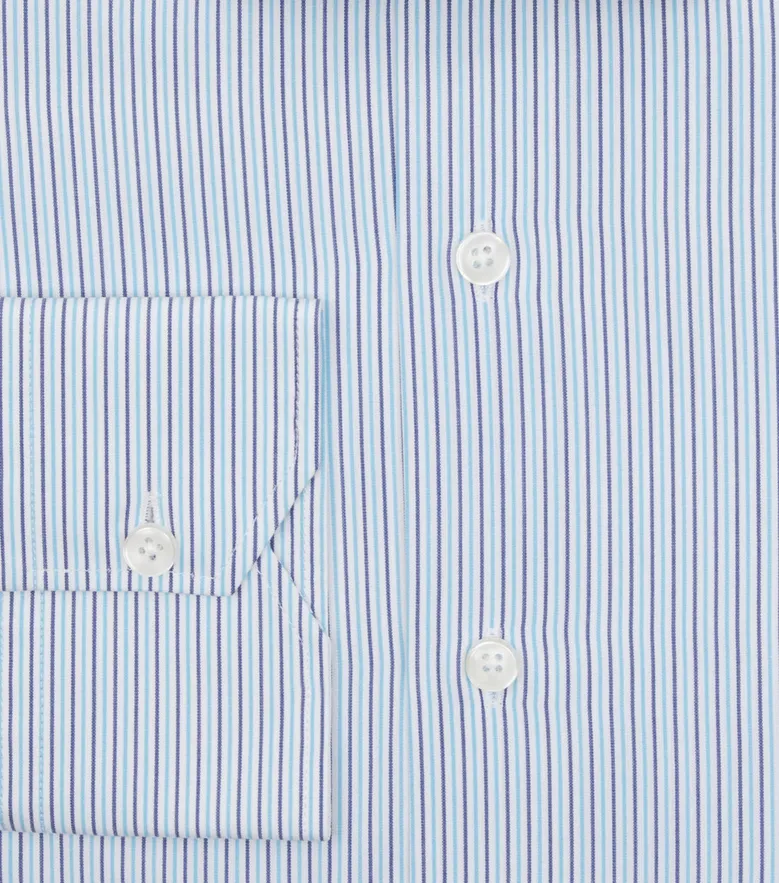 Camicia bianca in popeline facile da stirare