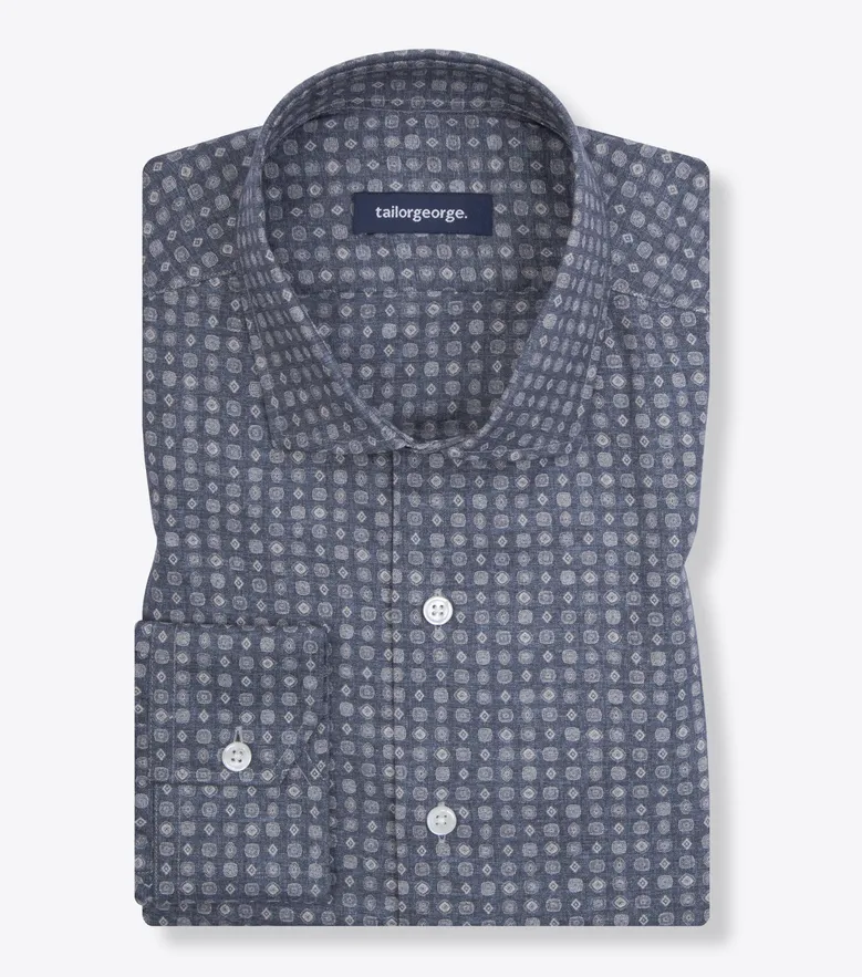 Camicia Thomas Mason Anti-Piega