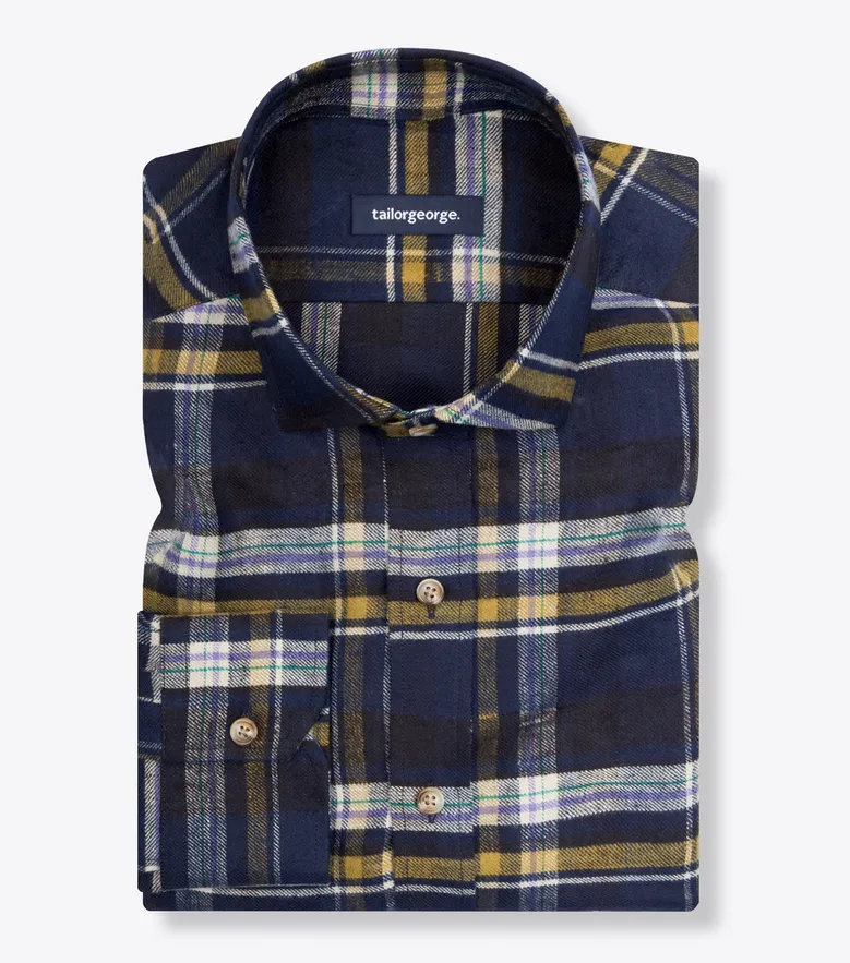 Camicia Thomas Mason Anti-Piega