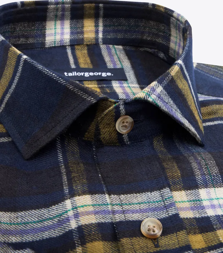 Camicia Thomas Mason Anti-Piega