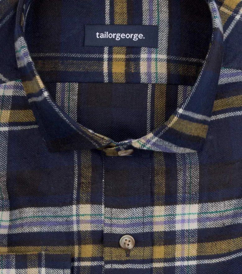 Camicia Thomas Mason Anti-Piega