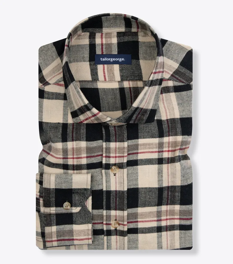 Camicia Thomas Mason Anti-Piega