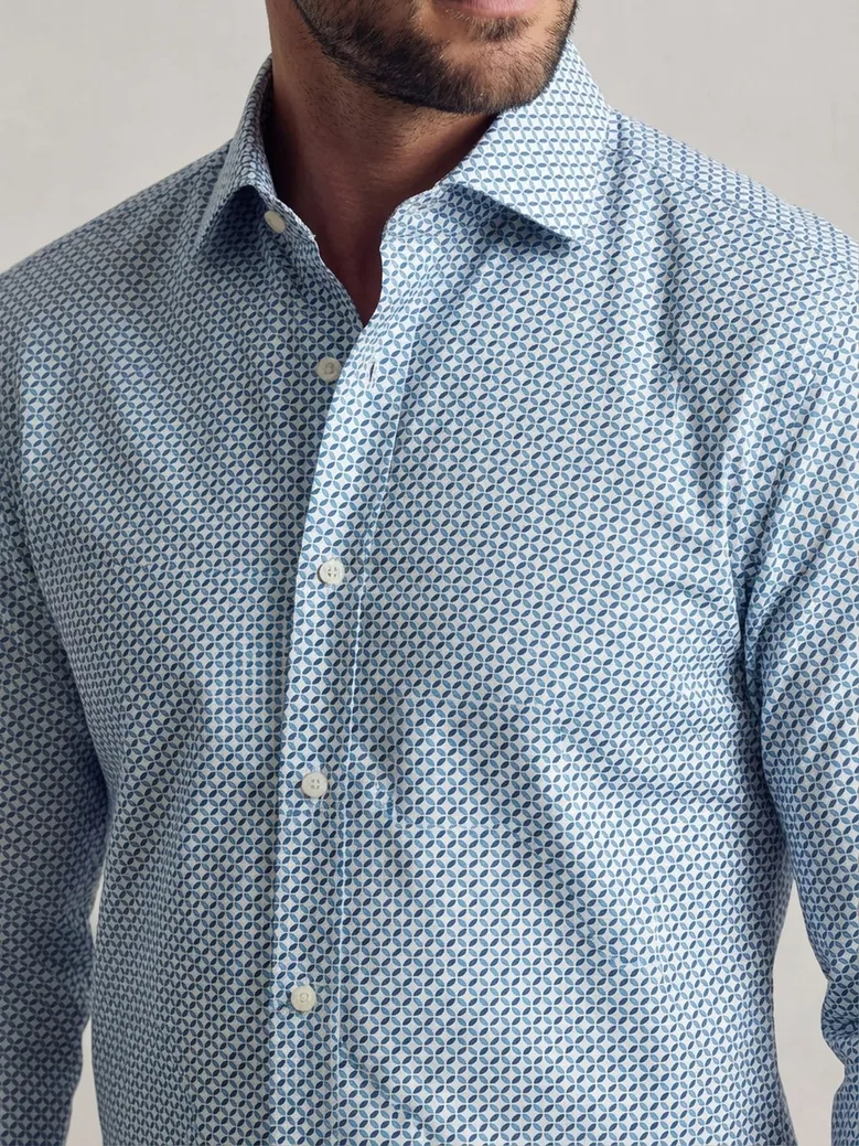 Camicia Thomas Mason Anti-Piega