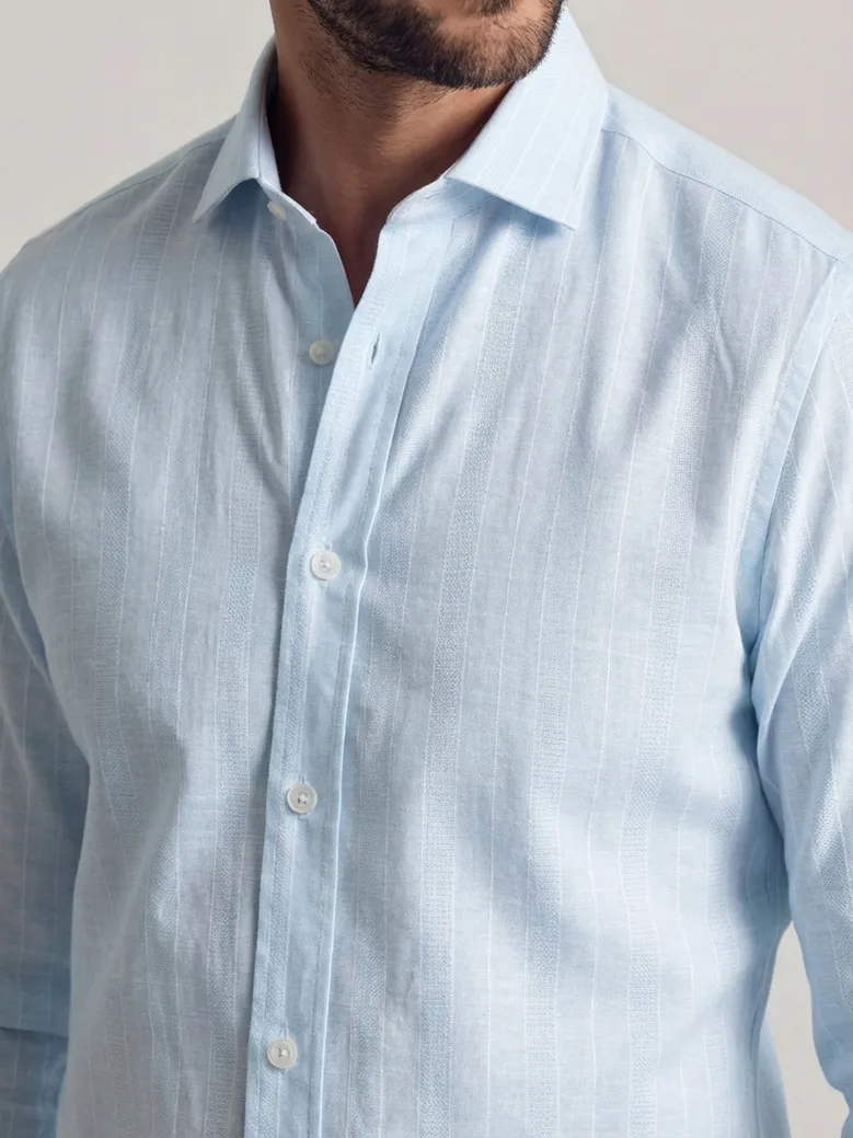 Camicia Thomas Mason Anti-Piega