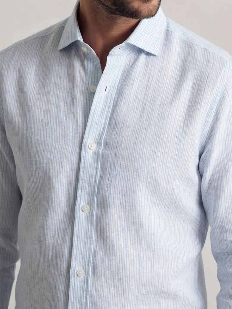 Camicia Thomas Mason Anti-Piega