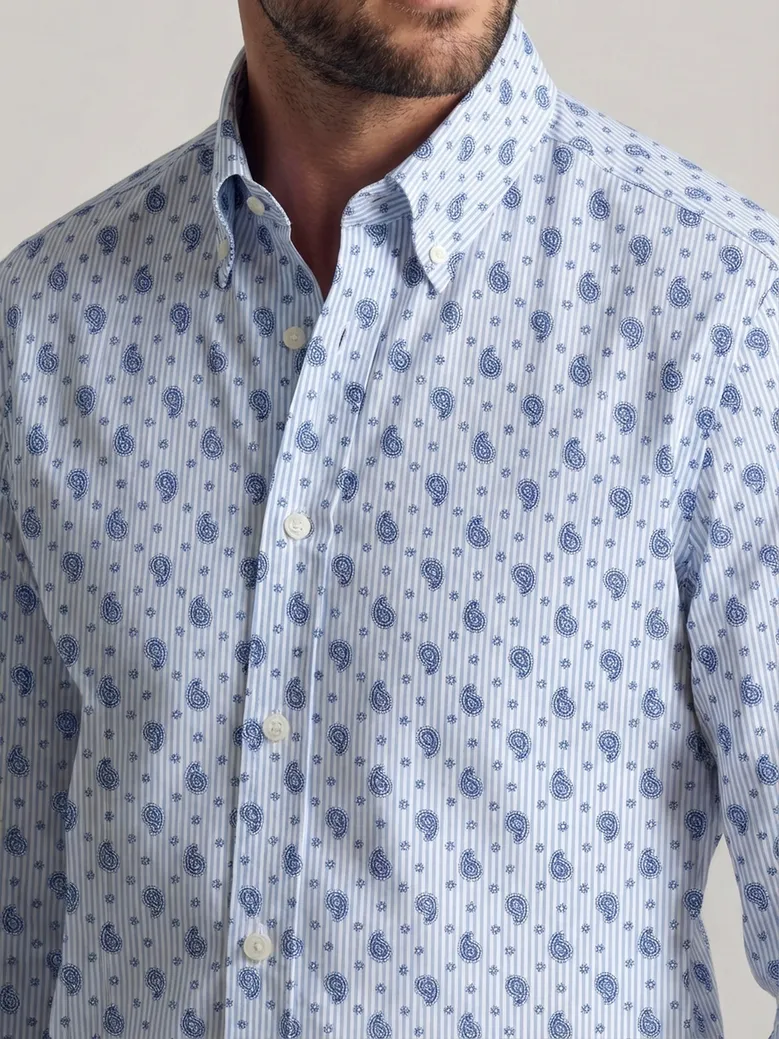 Camicia Thomas Mason Anti-Piega