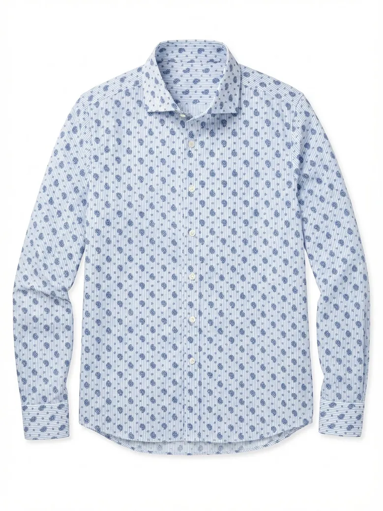Camicia Thomas Mason Anti-Piega