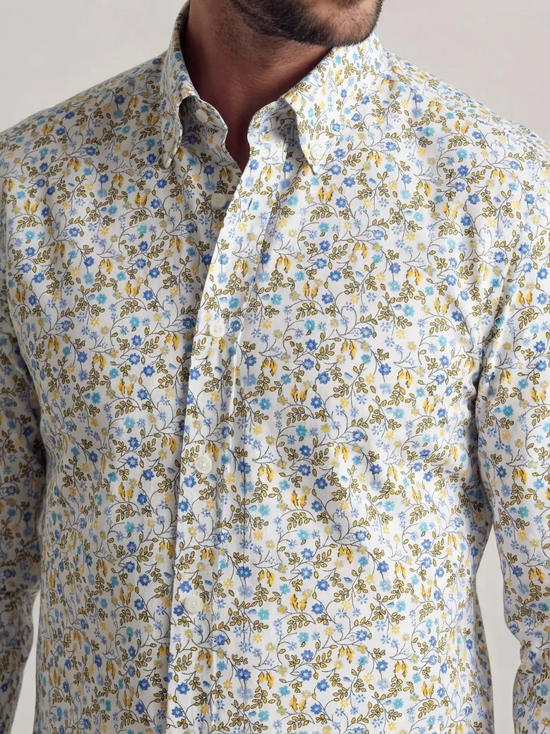 Camicia Thomas Mason Anti-Piega