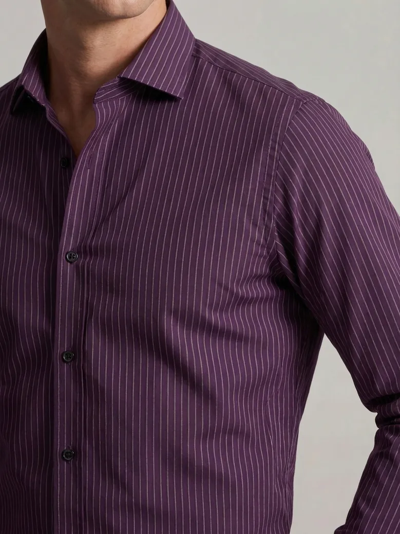 Camicia bianca in popeline facile da stirare