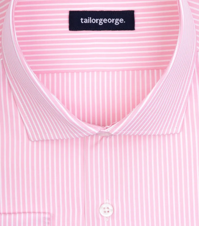 Camicia bianca in popeline facile da stirare