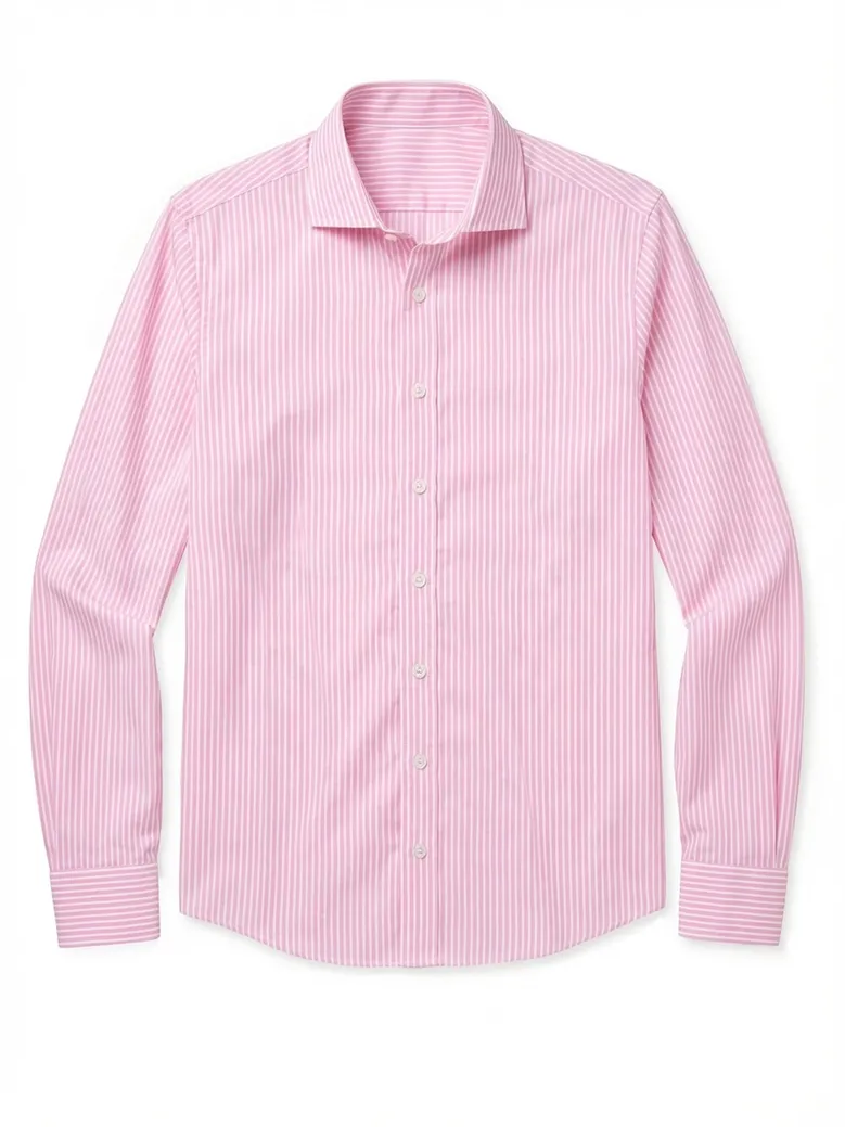 Camicia bianca in popeline facile da stirare