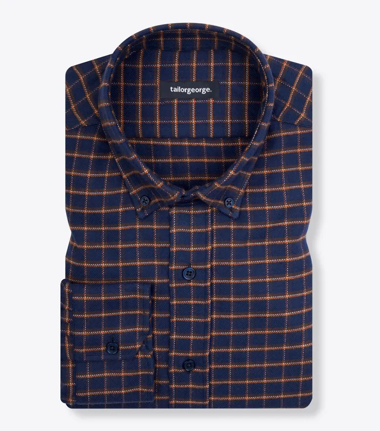 Camicia Thomas Mason Anti-Piega
