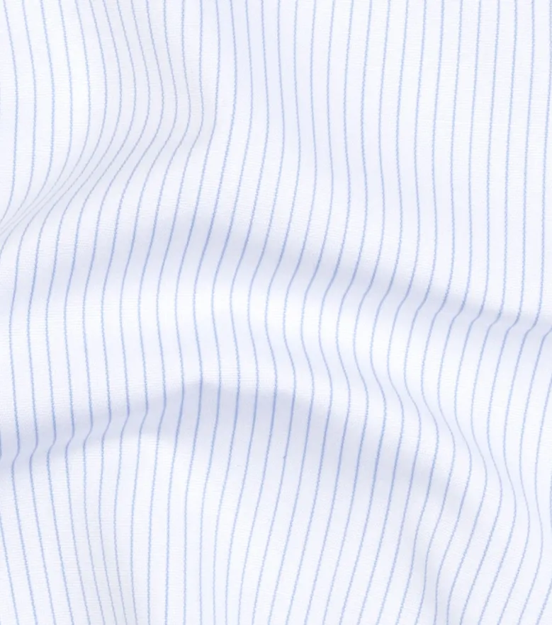 Camicia bianca in popeline facile da stirare
