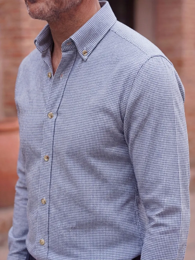Camicia Thomas Mason Anti-Piega