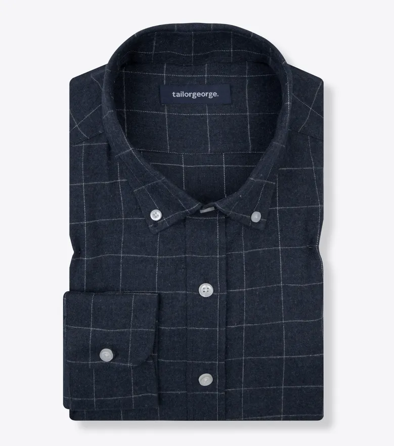 Camicia Thomas Mason Anti-Piega