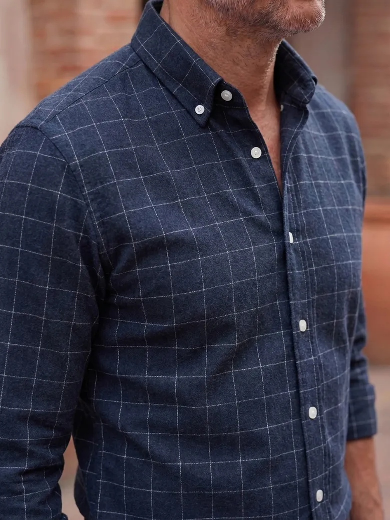 Camicia Thomas Mason Anti-Piega