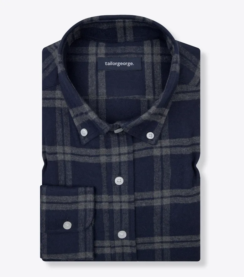 Camicia Thomas Mason Anti-Piega