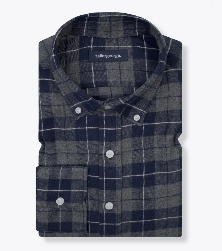 Camicia Thomas Mason Anti-Piega
