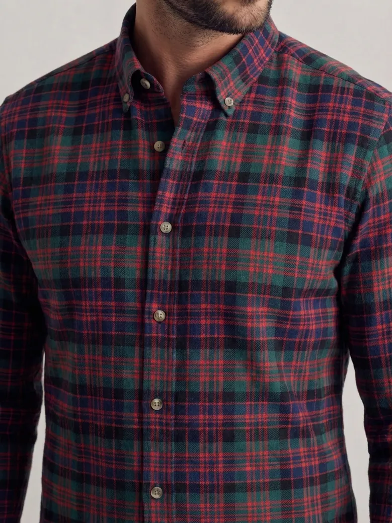 Camicia Thomas Mason Anti-Piega