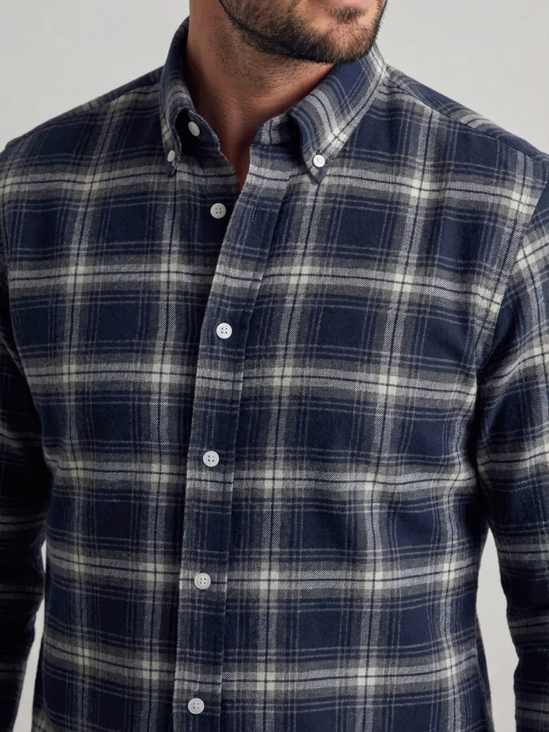 Camicia Thomas Mason Anti-Piega