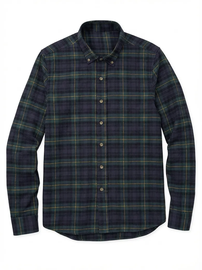 Camicia bianca in popeline facile da stirare