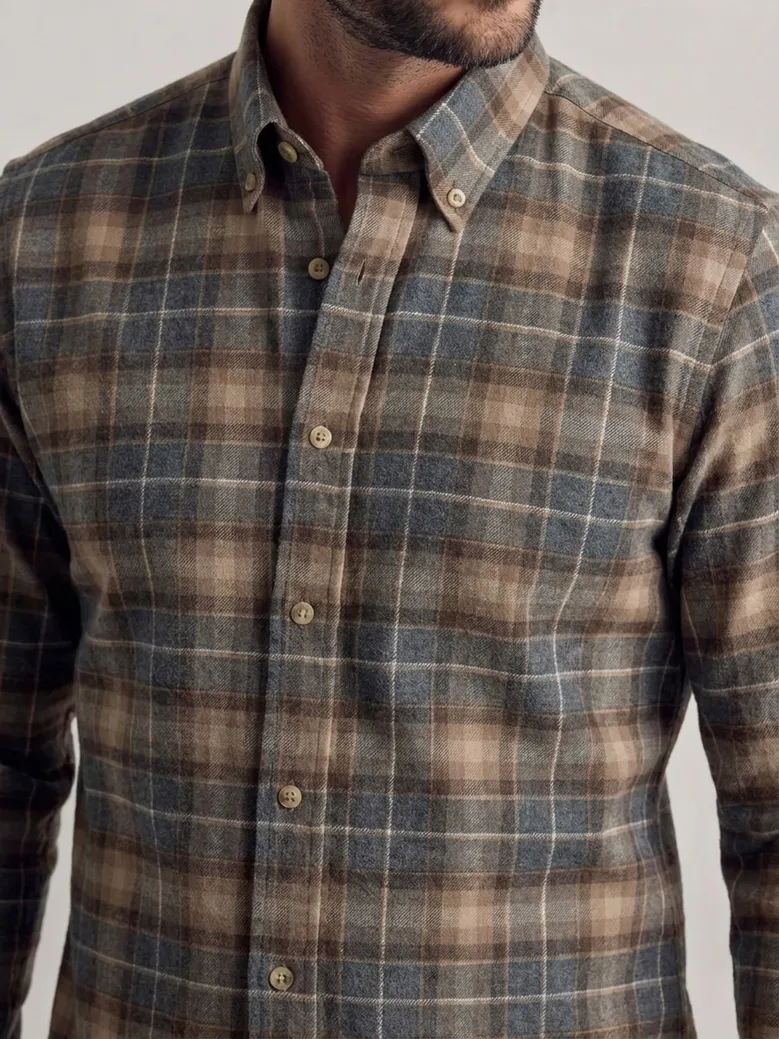 Camicia bianca in popeline facile da stirare