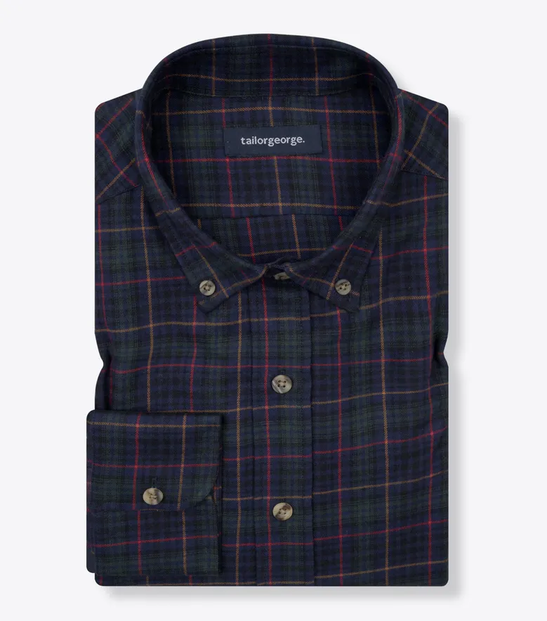 Camicia Thomas Mason Anti-Piega