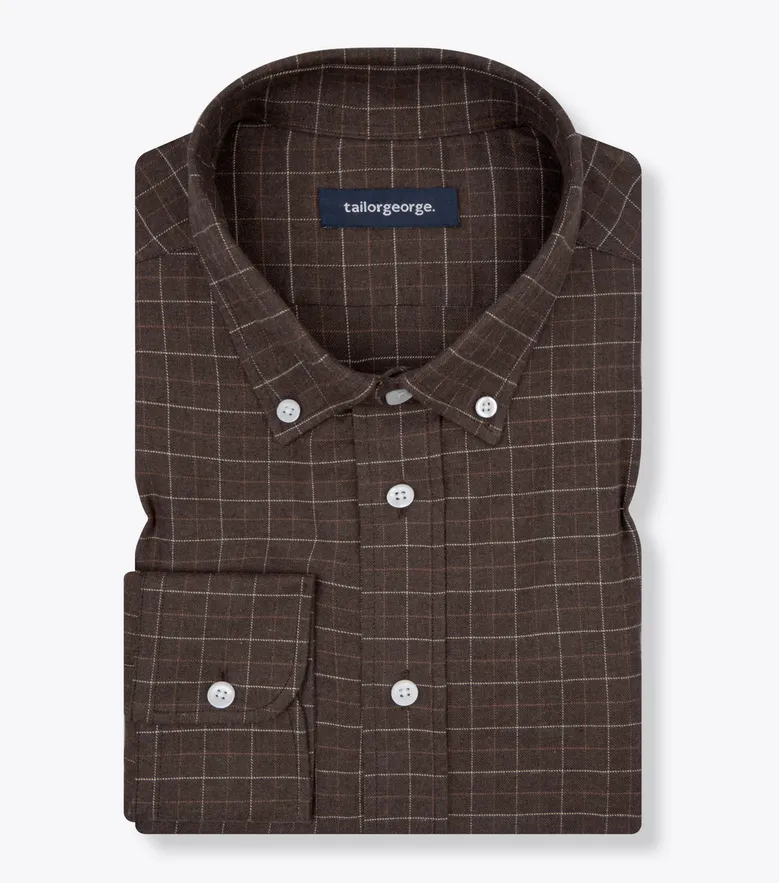 Camicia Thomas Mason Anti-Piega