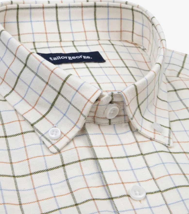 Camicia bianca in popeline facile da stirare