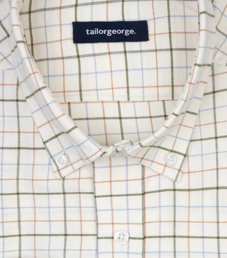 Camicia bianca in popeline facile da stirare