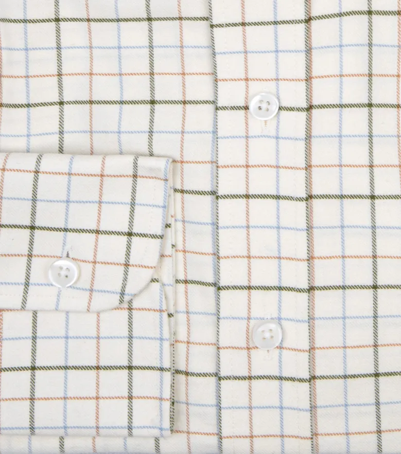 Camicia bianca in popeline facile da stirare